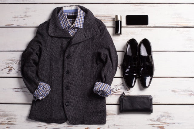 Gri Balıksırtı Kaban ile Smart Casual Kombinler