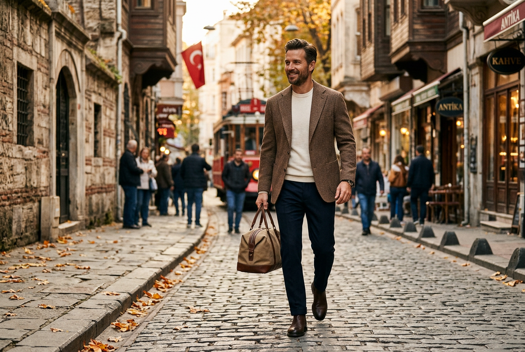 Balıksırtı Ceket ile Sonbahar Kombinleri