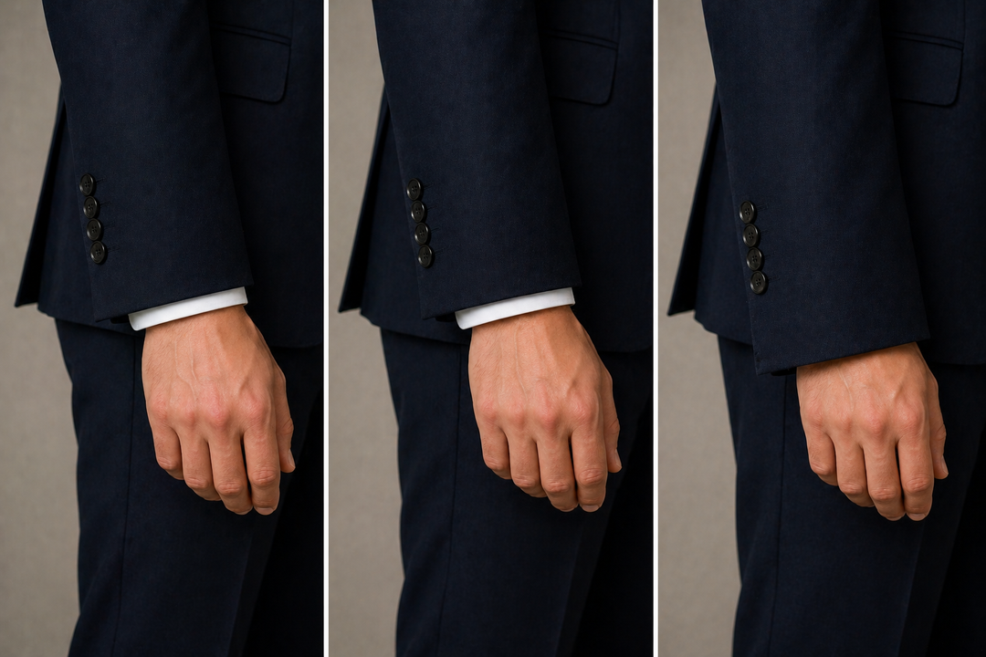 Slim Fit Ceketlerde Kol Boyu Nerede Bitmeli?