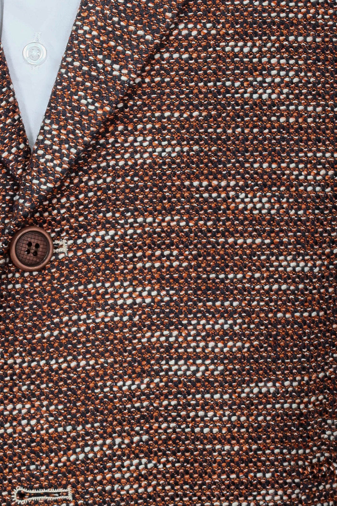 Desenli Slim Fit Spor Kahverengi Erkek Ceket - Wessi
