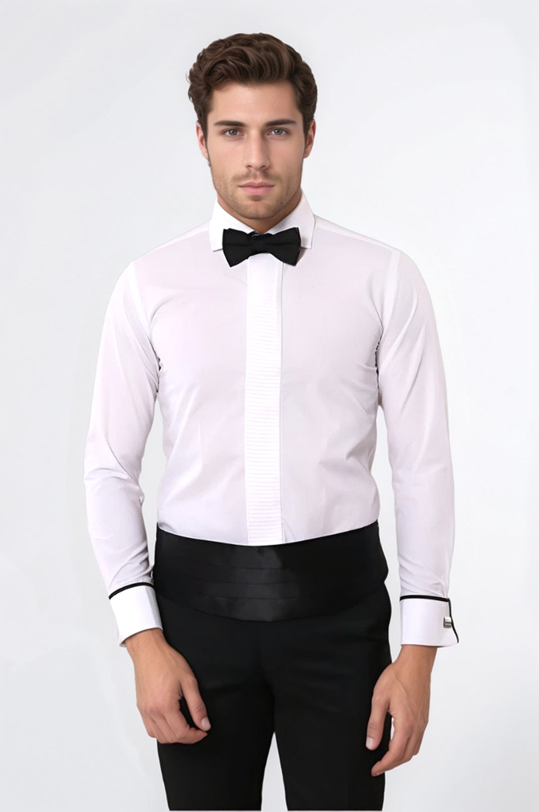 Beyaz Damatlık Gömlek | Wessi