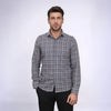 Ekoseli Erkek Gri Oduncu Gömlek - Wessi