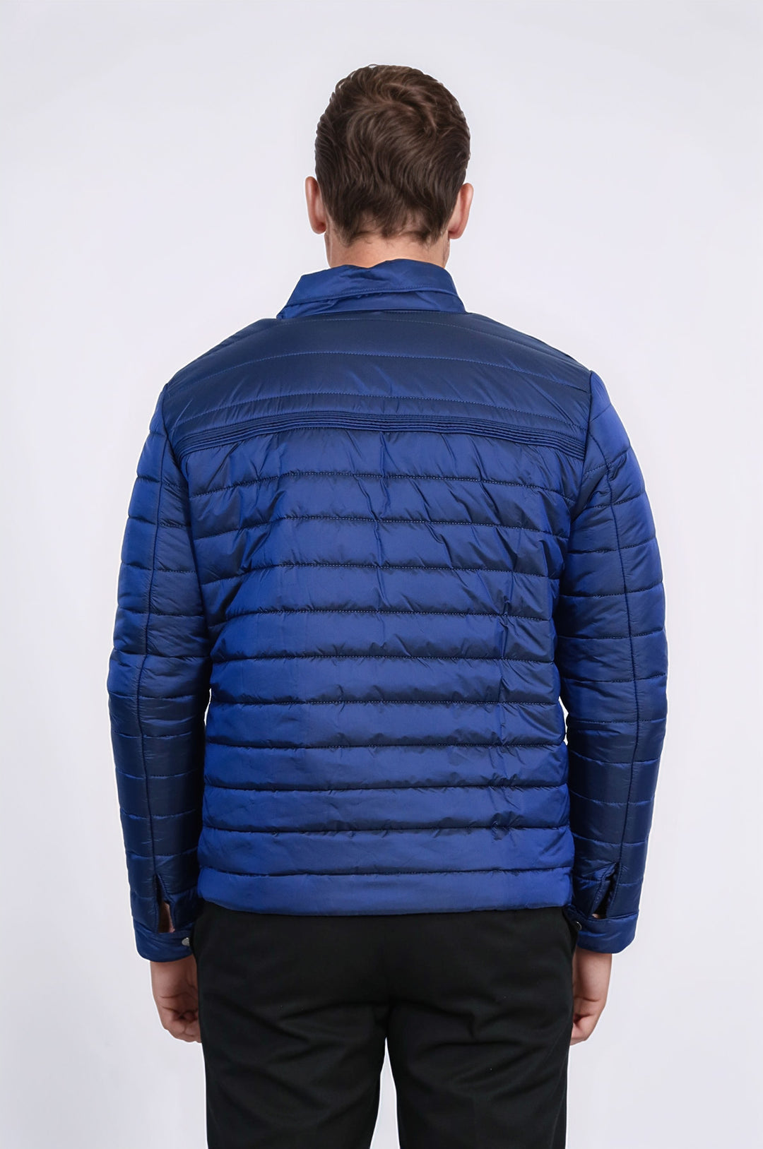 Şişme Saks Mavisi Erkek Mont - Wessi