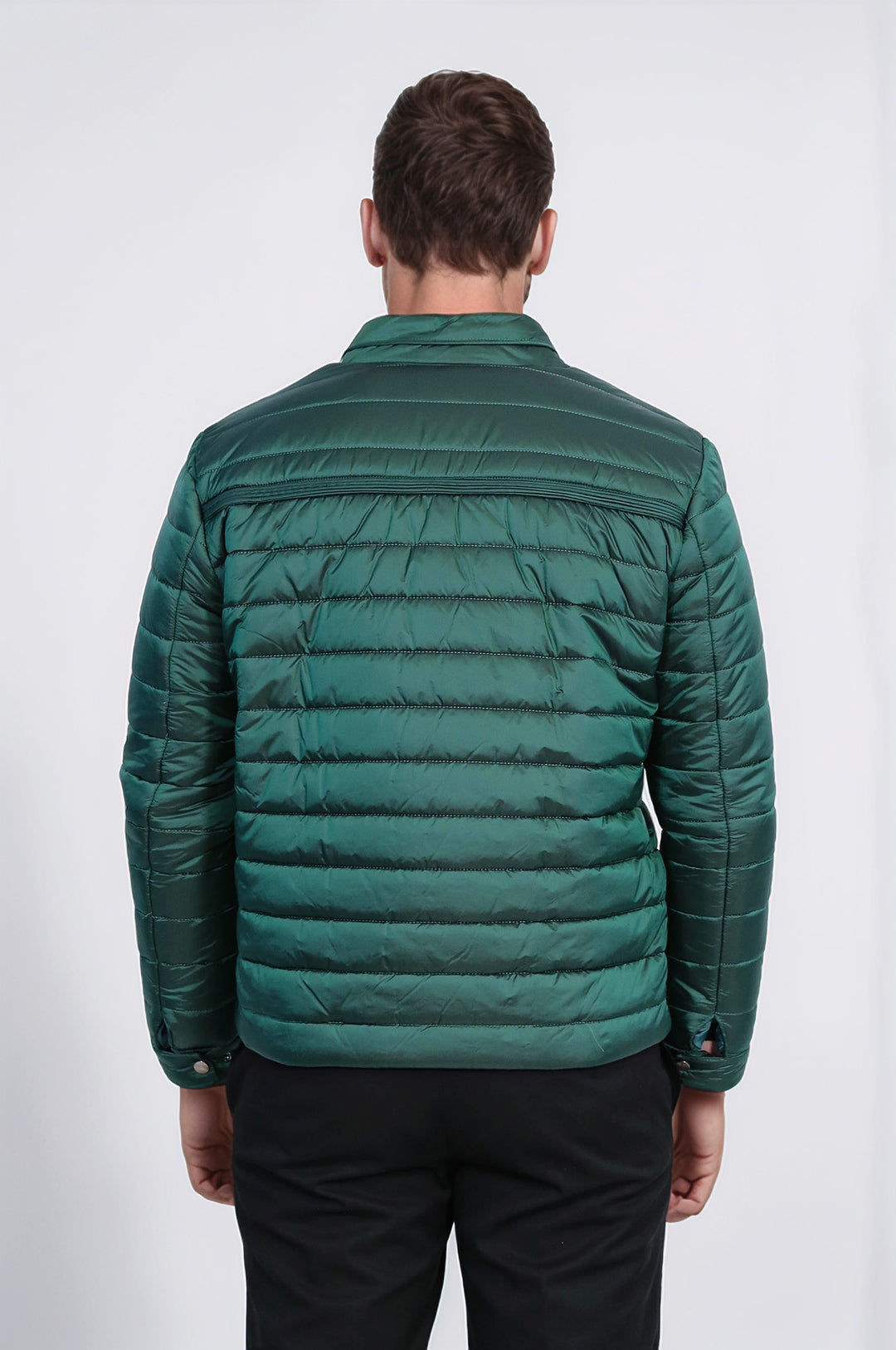 Şişme Yeşil Erkek Mont - Wessi