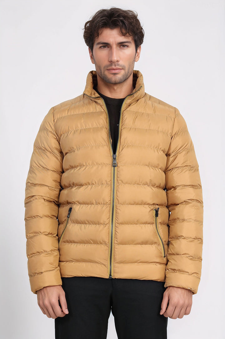 Taba Kısa Erkek Şişme Mont | Wessi