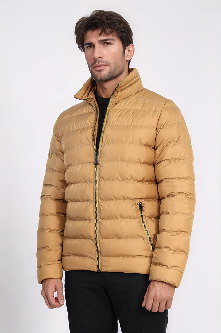 Taba Kısa Erkek Şişme Mont | Wessi