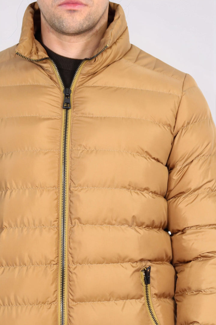 Taba Kısa Erkek Şişme Mont | Wessi