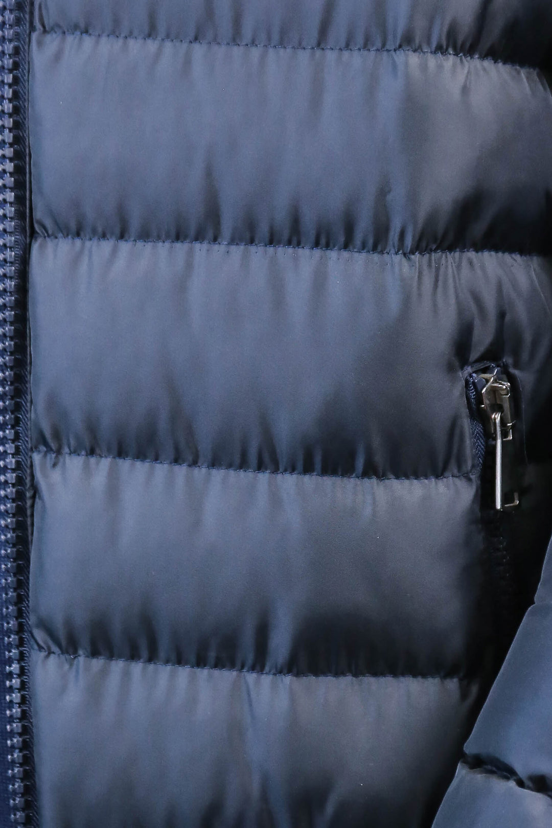 Lacivert Kapüşonlu Erkek Şişme Mont | Wessi