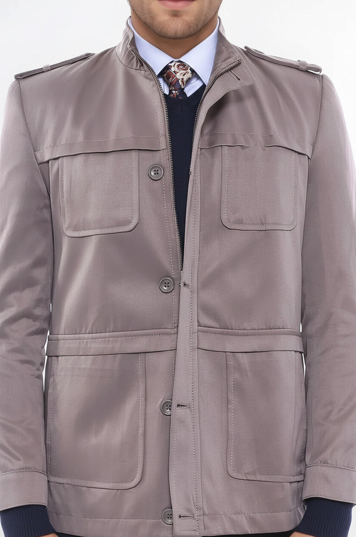 Mevsimlik Bej Ceket | Wessi