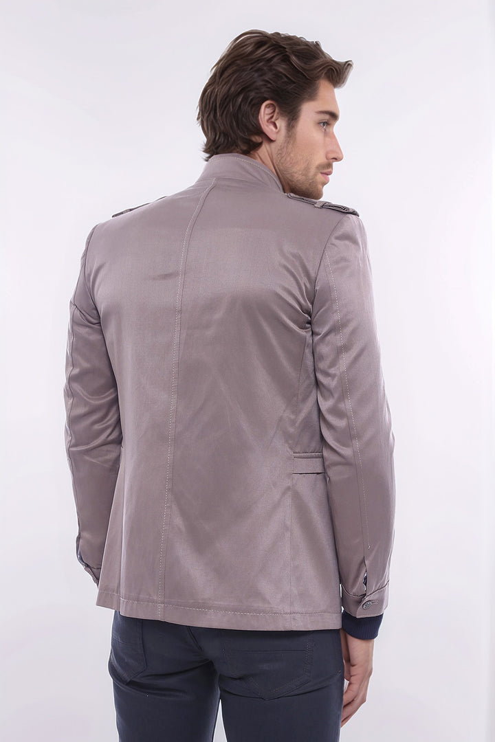 Mevsimlik Bej Ceket | Wessi