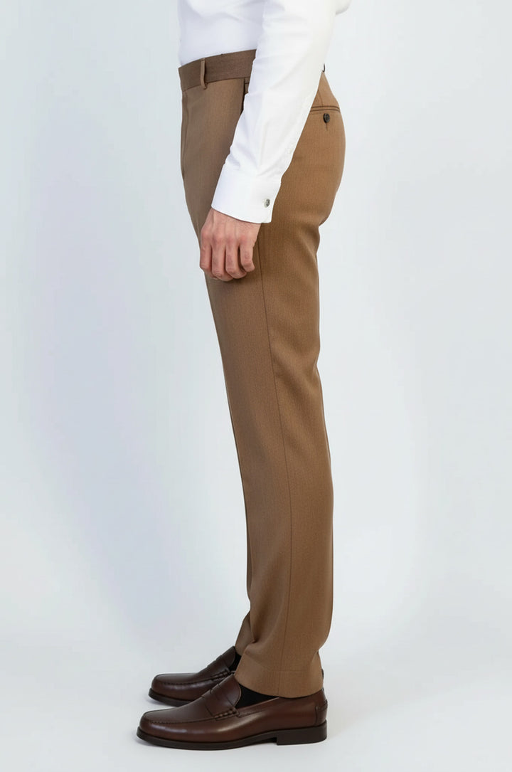 Slim Fit Taba Erkek Pantolon - Wessi