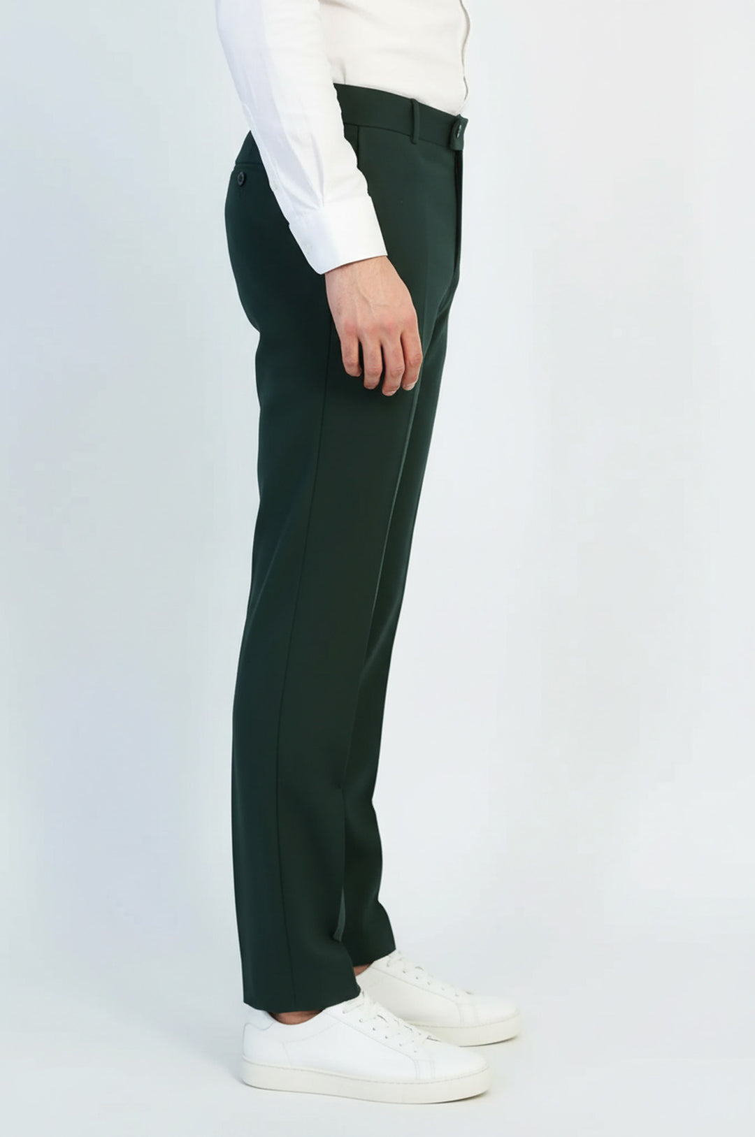 Desensiz Slim Fit Yeşil Erkek Pantolon - Wessi