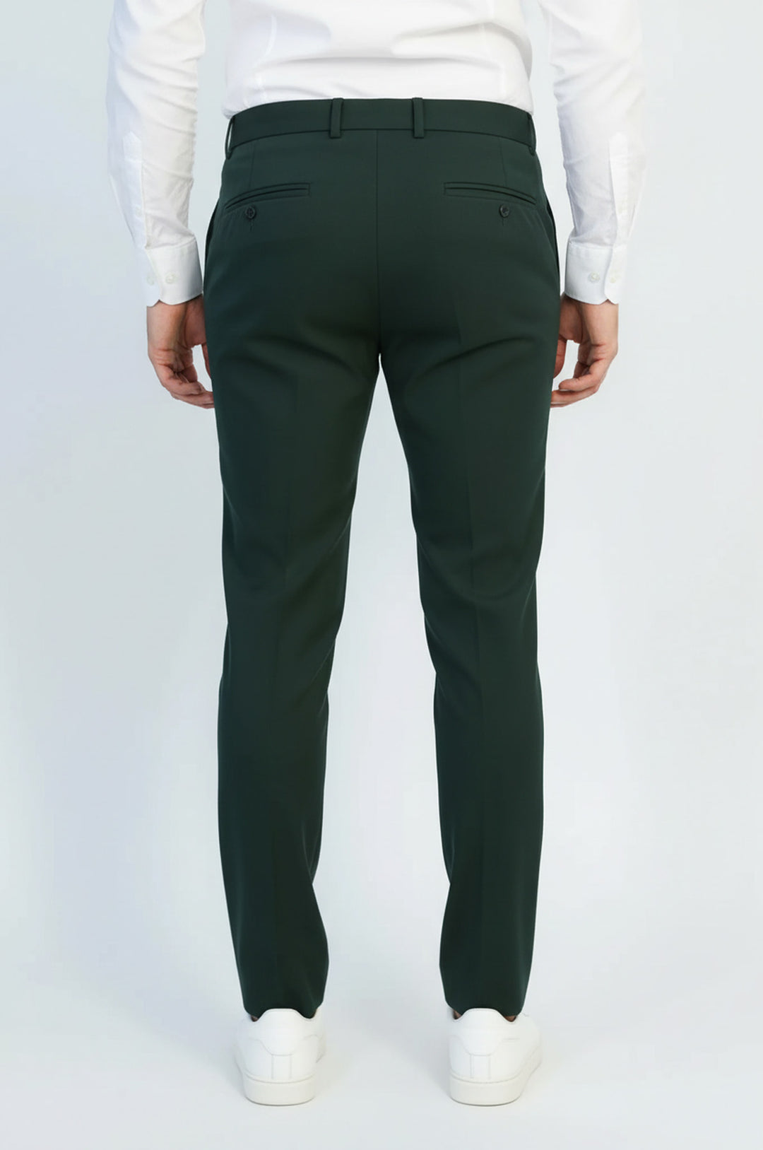 Desensiz Slim Fit Yeşil Erkek Pantolon - Wessi
