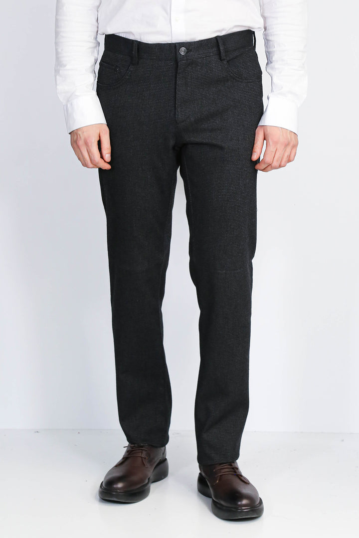 5 Cepli Pamuk Siyah Erkek Pantolon - Wessi