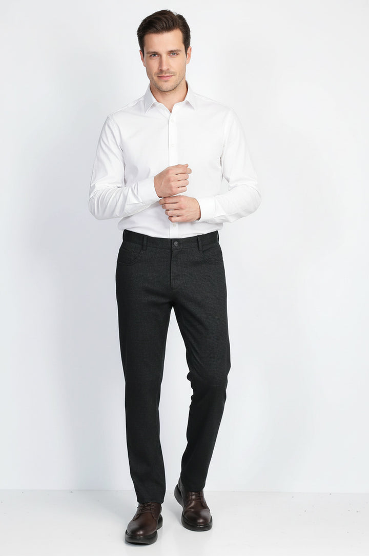 5 Cepli Pamuk Siyah Erkek Pantolon - Wessi