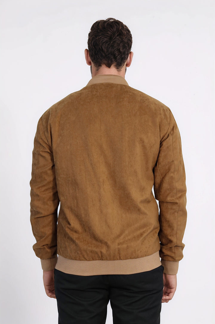 Taba Cepli Süet Bomber Mont - Wessi