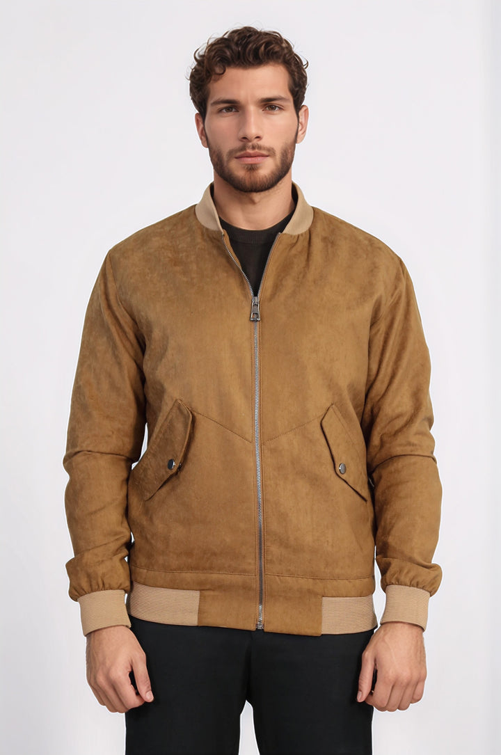 Taba Cepli Süet Bomber Mont - Wessi