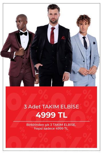 3 Adet Takım 4999 TL