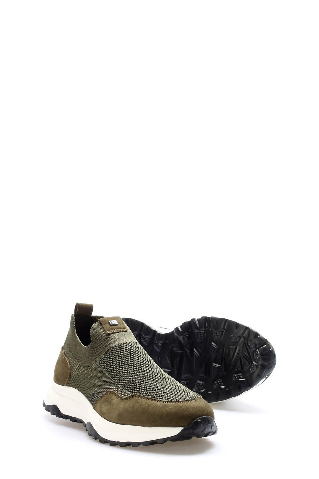 Hakiki Deri Erkek Casual Ayakkabı 214MA2428 Haki - Wessi