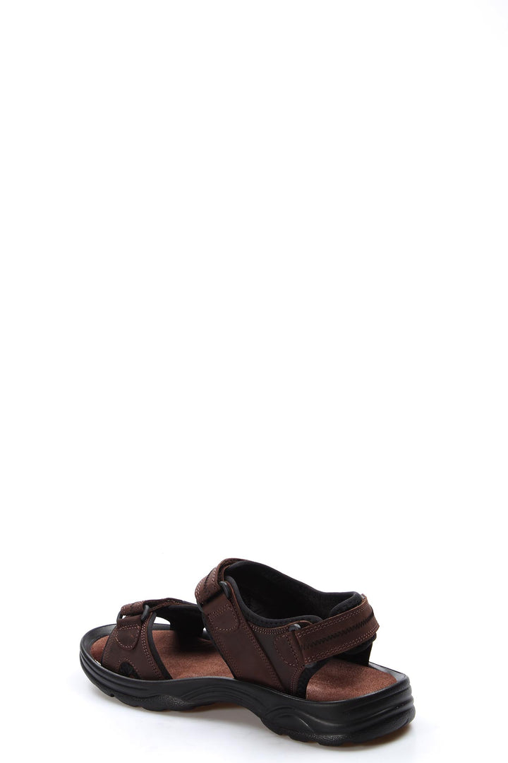 Erkek Kahverengi Outdoor Yürüyüş Sandalet-Wessi