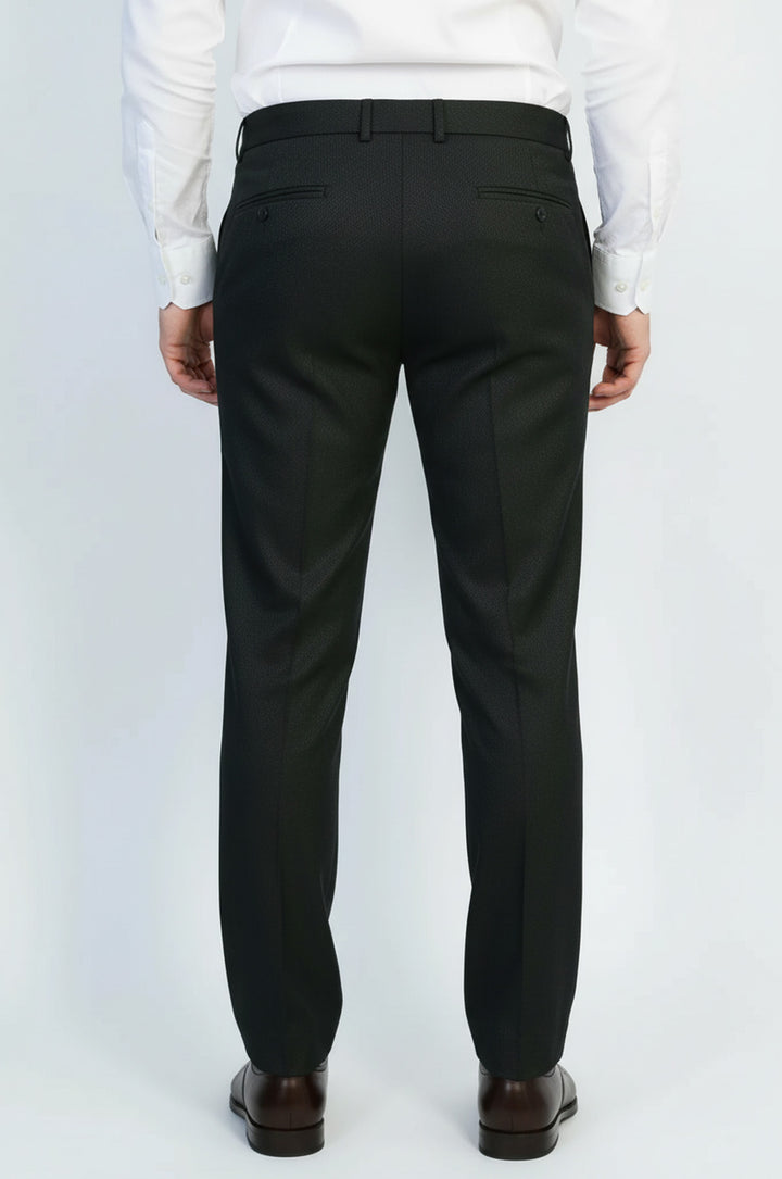 Antrasit Klasik Kesim Kumaş Pantolon - Wessi