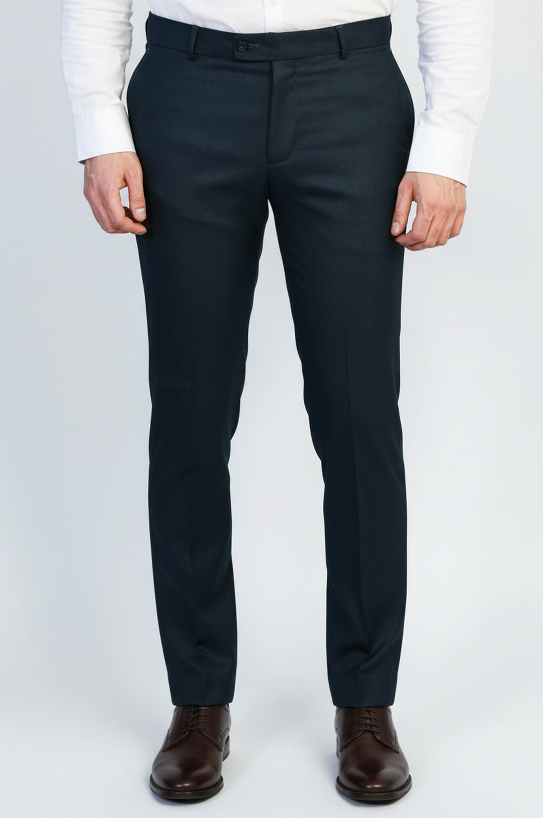 Zümrüt Yeşili Klasik Kesim Kumaş Pantolon - Wessi