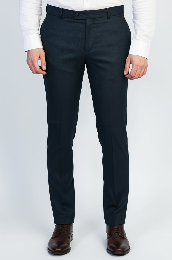 Zümrüt Yeşili Klasik Kesim Kumaş Pantolon - Wessi