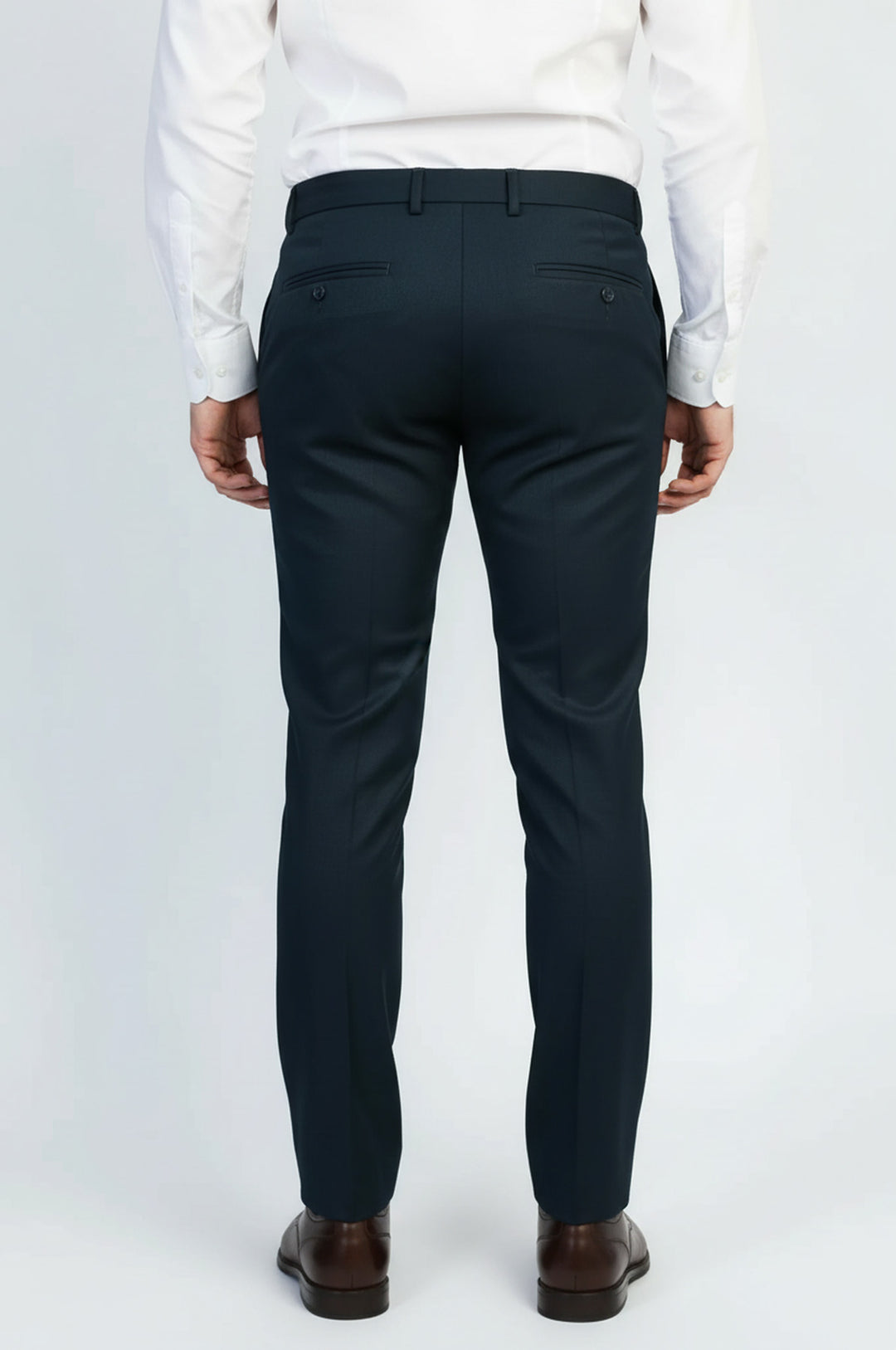 Zümrüt Yeşili Klasik Kesim Kumaş Pantolon - Wessi