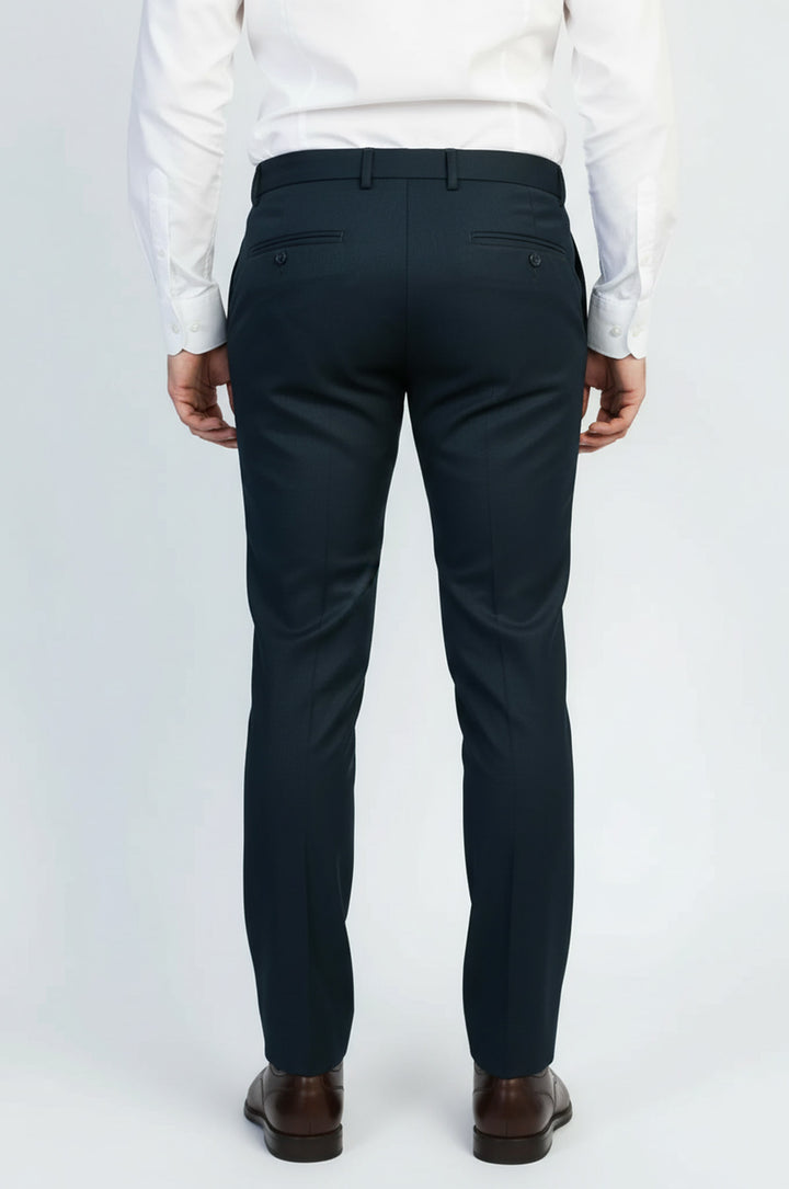 Zümrüt Yeşili Klasik Kesim Kumaş Pantolon - Wessi