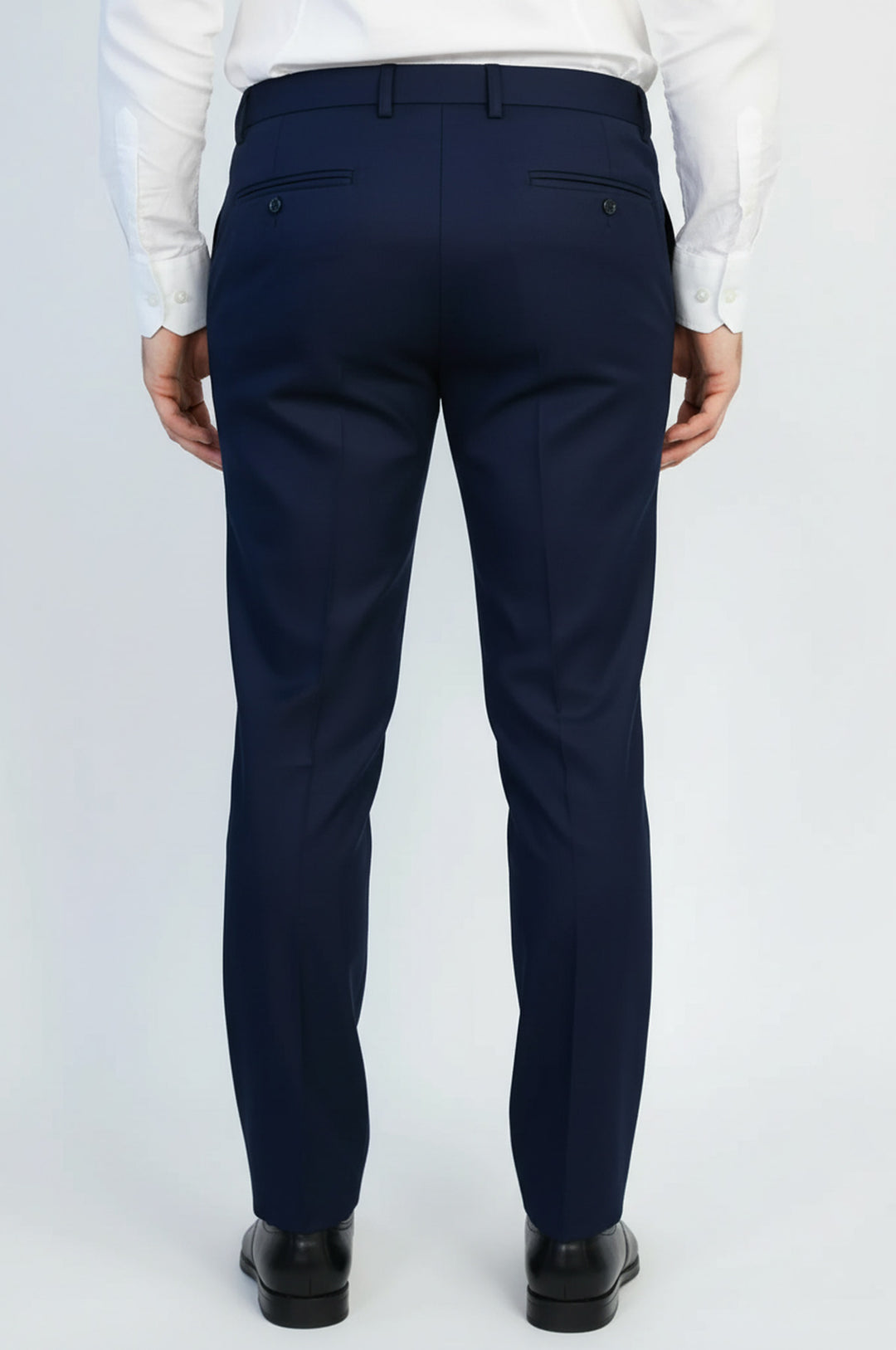 Gece Mavisi Slim Fit Kumaş Pantolon - Wessi