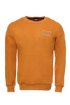 Oranj Baskılı Detaylı Bisiklet Yaka Sweatshirt - Wessi