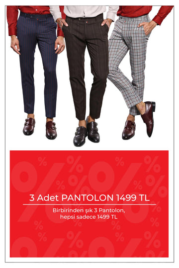 3 Adet Pantolon 1499 TL