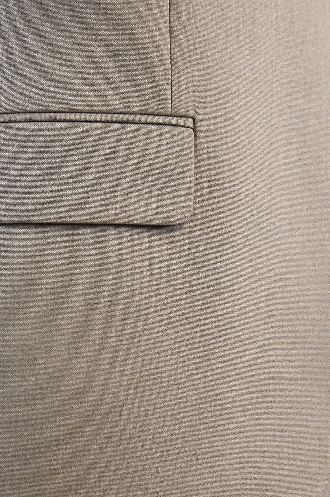Vizon Slim Fit İki Düğmeli Keten Görünümlü Erkek Takım Elbise - Wessi