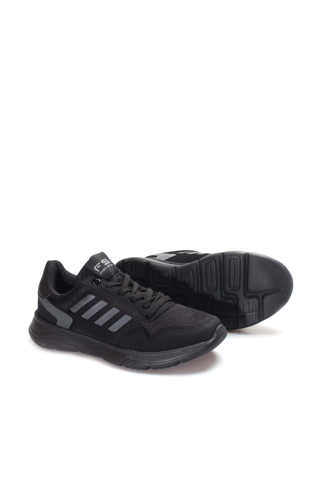 Unisex SPOR AYAKKABI Ayakkabı 930XAF044 Siyah Gri - Wessi